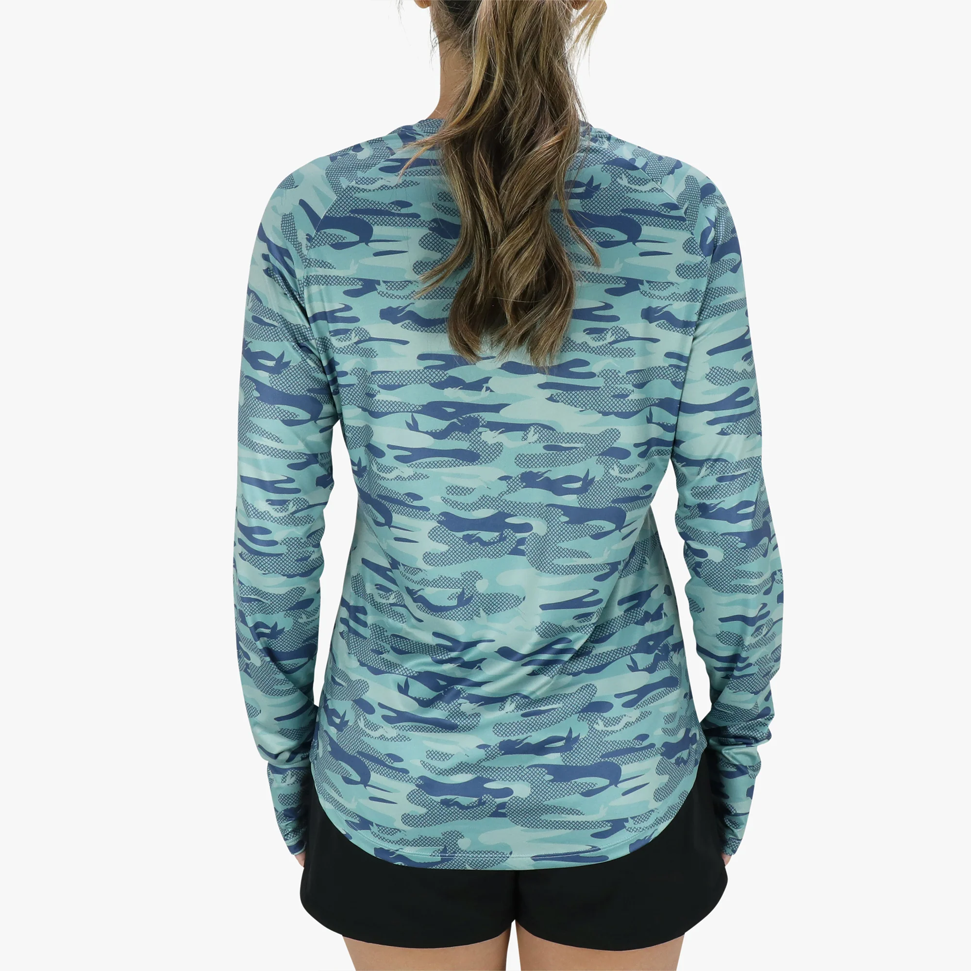 Women's Tactical Camo  LS Performance Shirt - Image 6