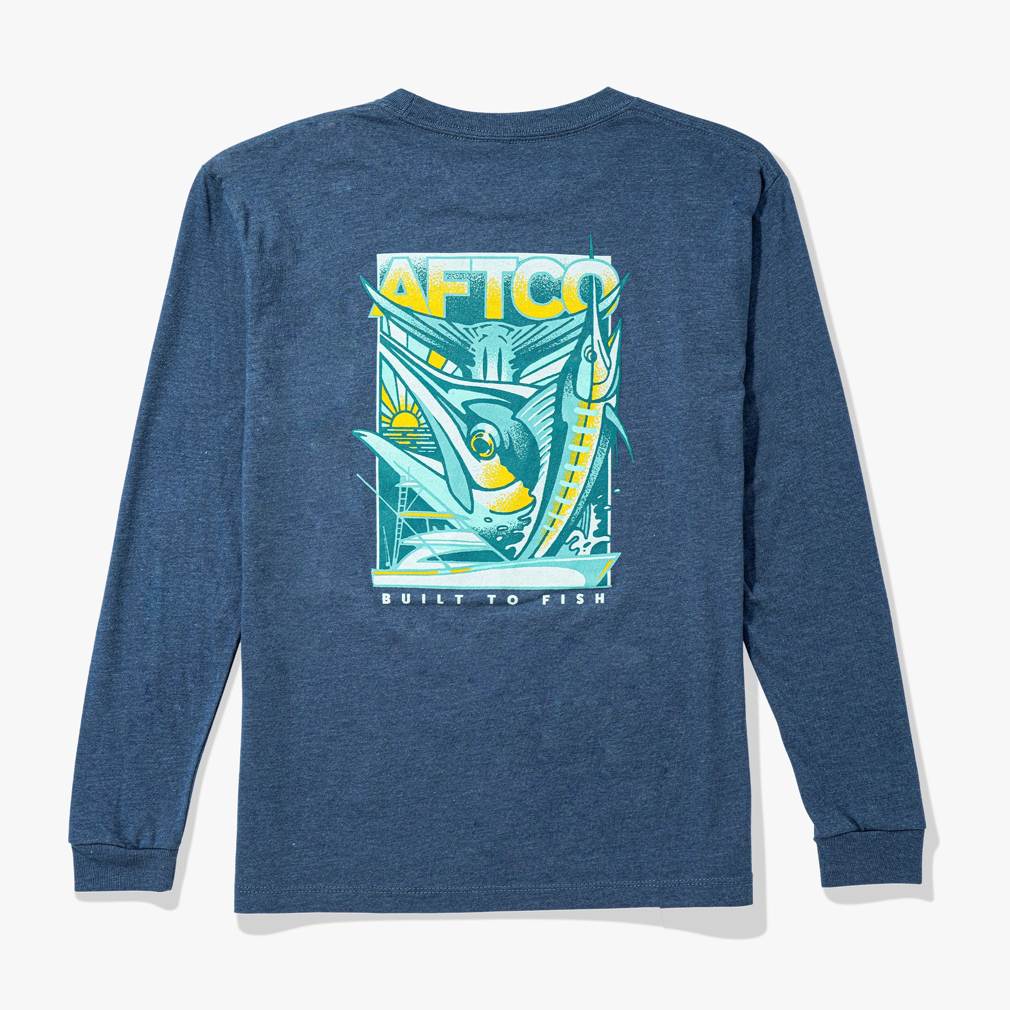 Youth Billed LS T-Shirt - Image 3