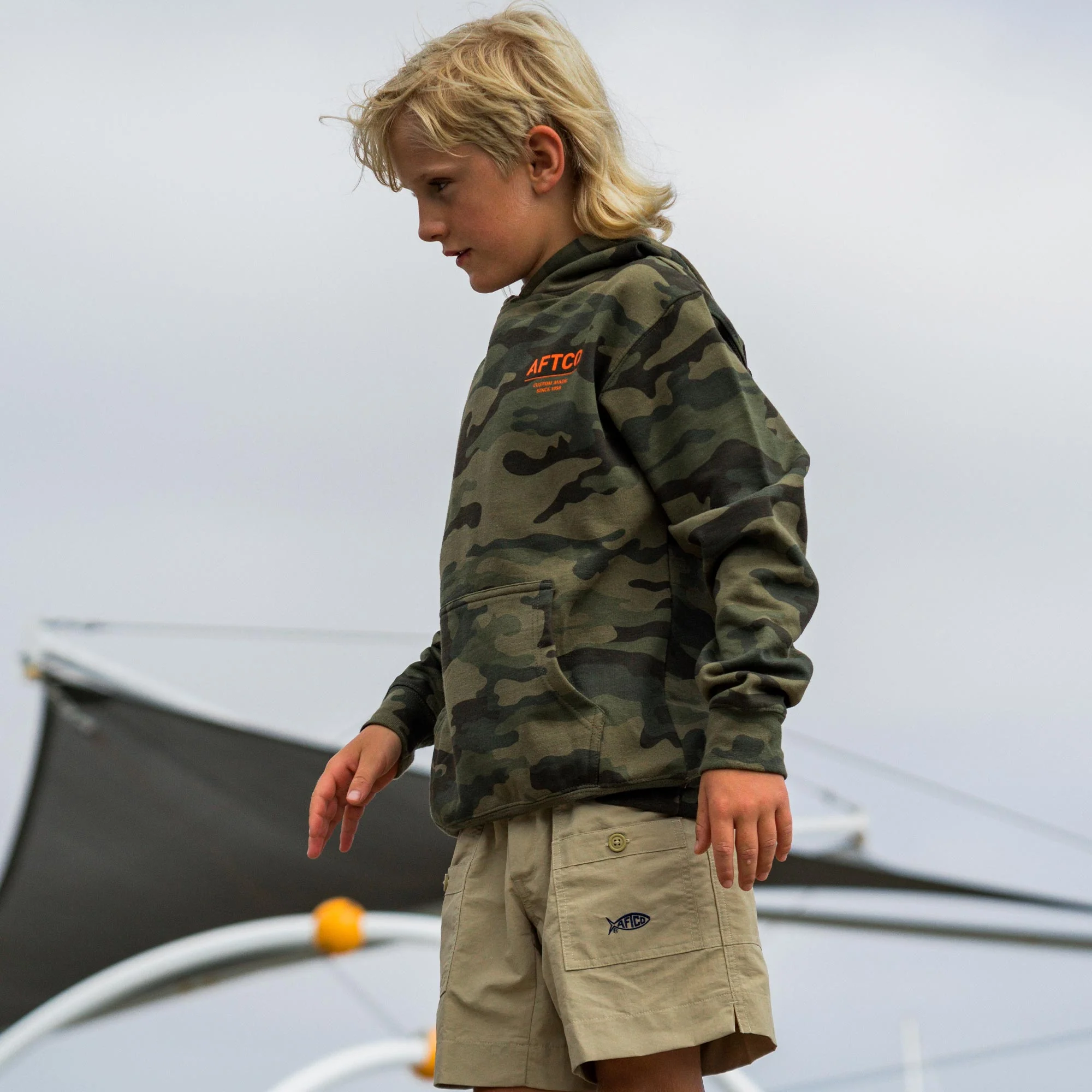 Youth Radar Camo Pullover Hoodie - Image 12