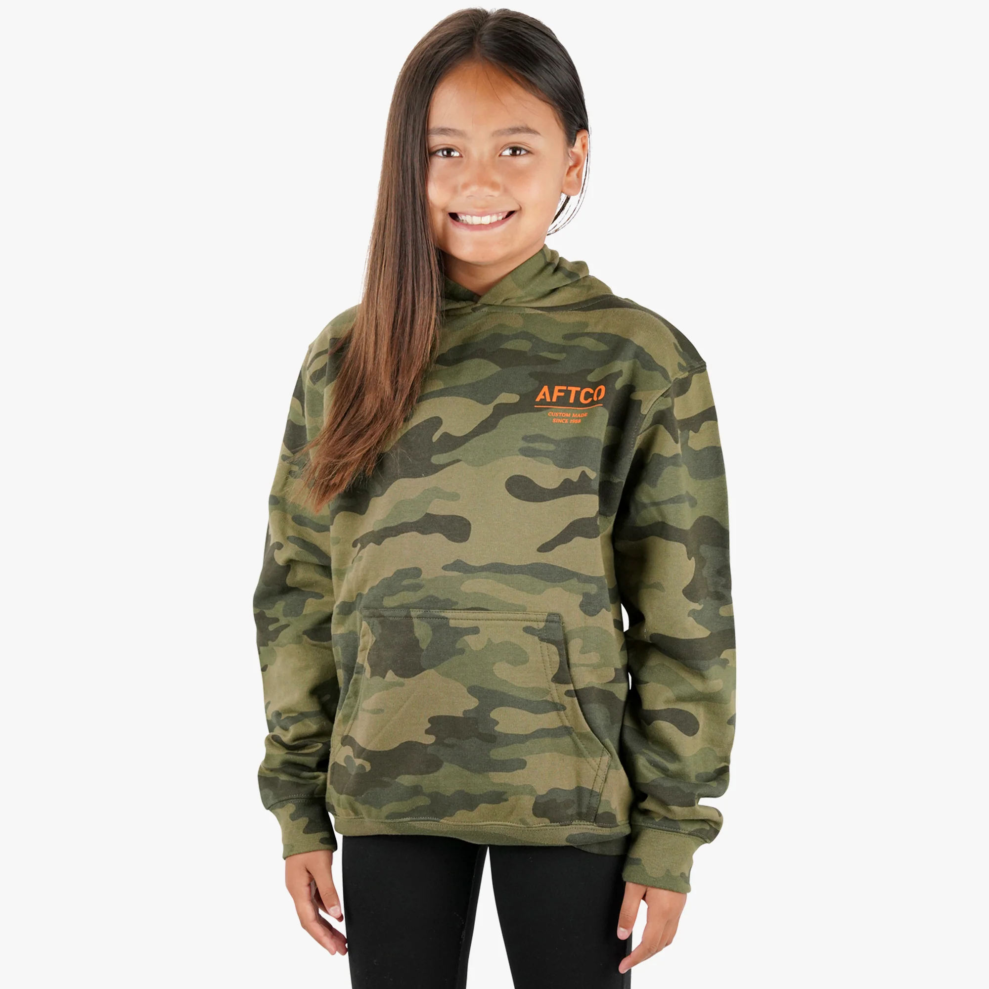 Youth Radar Camo Pullover Hoodie - Image 3