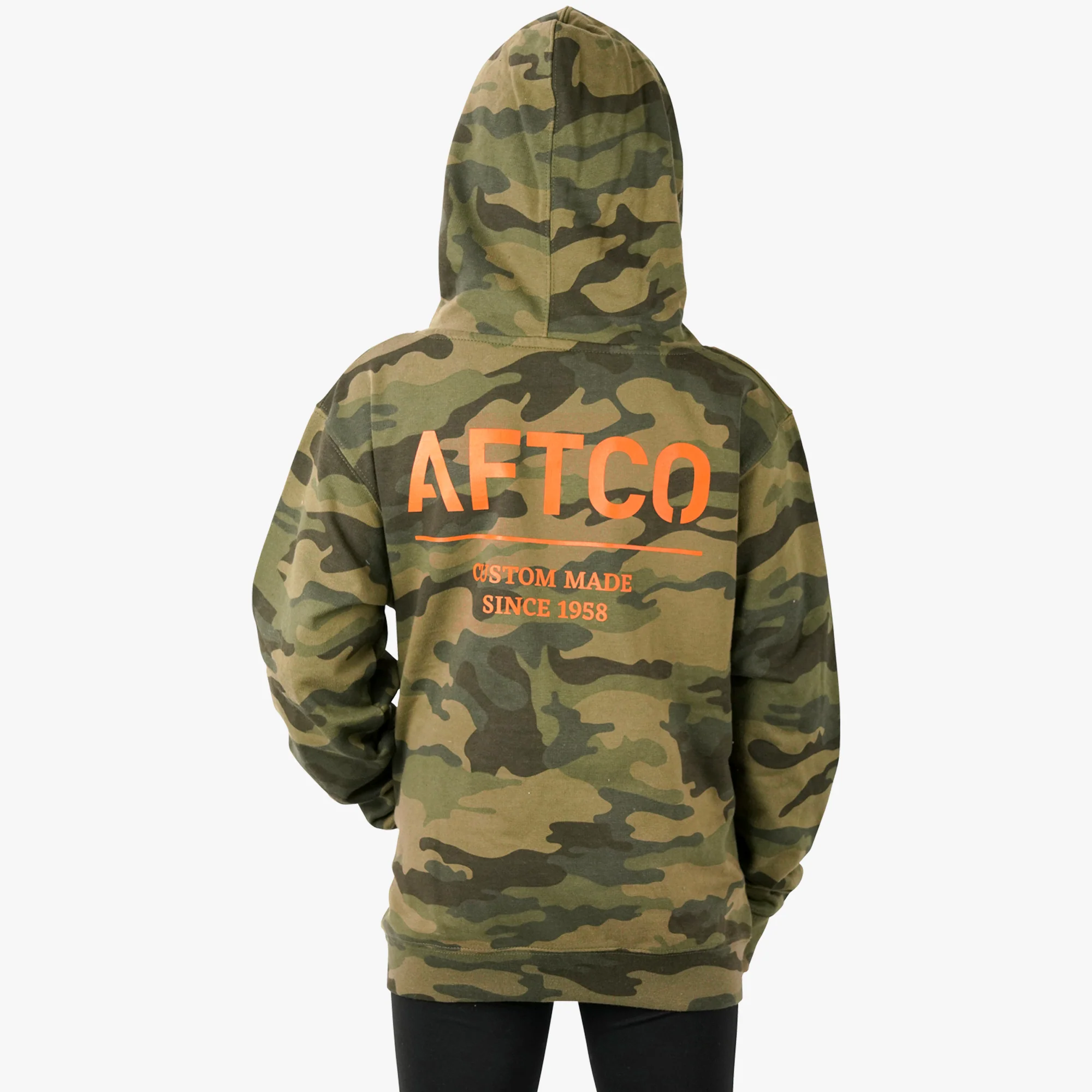 Youth Radar Camo Pullover Hoodie - Image 4