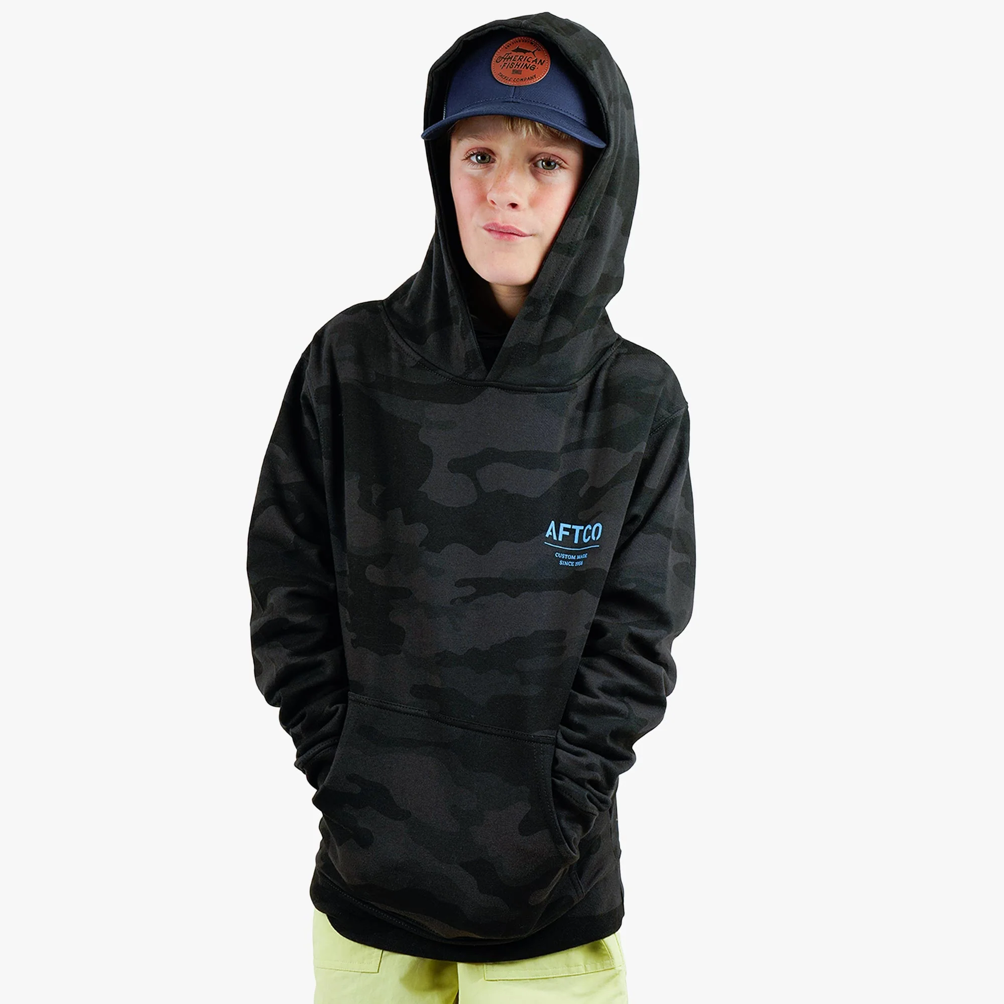 Youth Radar Camo Pullover Hoodie - Image 5