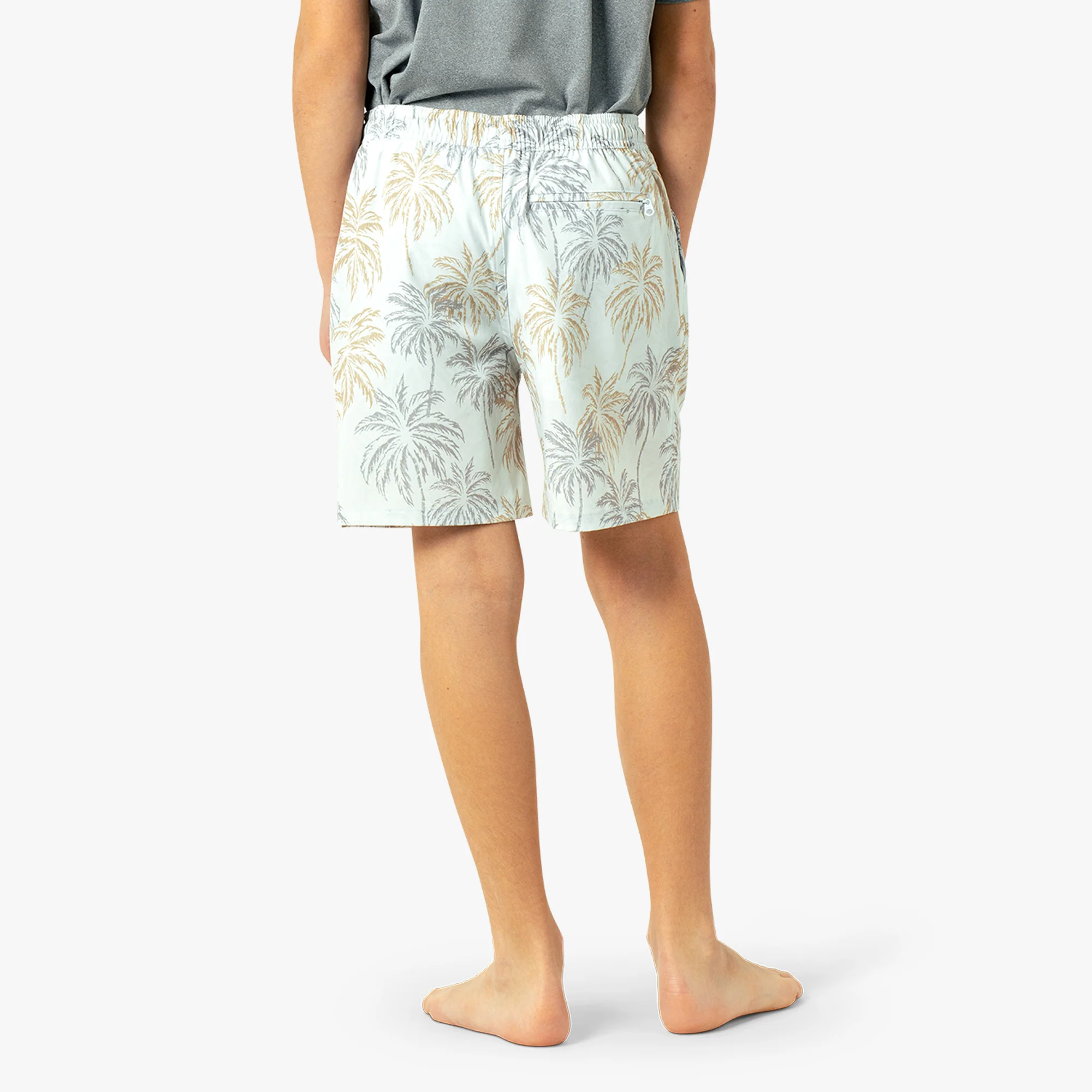 Youth Strike Printed Swim Shorts | Aqua Glass - Image 4